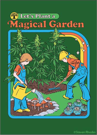 MAGNET: Let's plant a magical garden - MST GoodsRefrigerator MagnetsEphemera