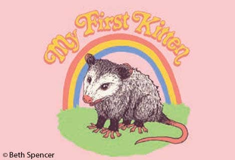 Magnet-My first kitten - MST GoodsRefrigerator MagnetsEphemera