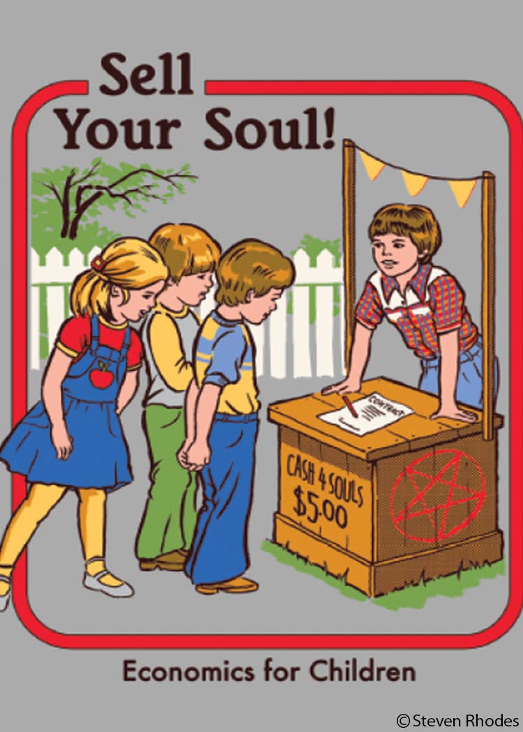 Magnet-Sell your soul - MST GoodsRefrigerator MagnetsEphemera