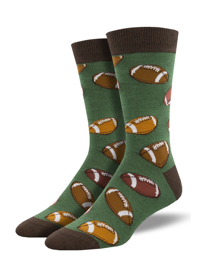 Hut Hut Hike Football Socks