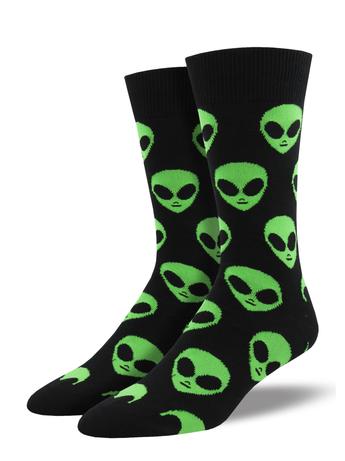 We Come In Peace Socks - Aliens