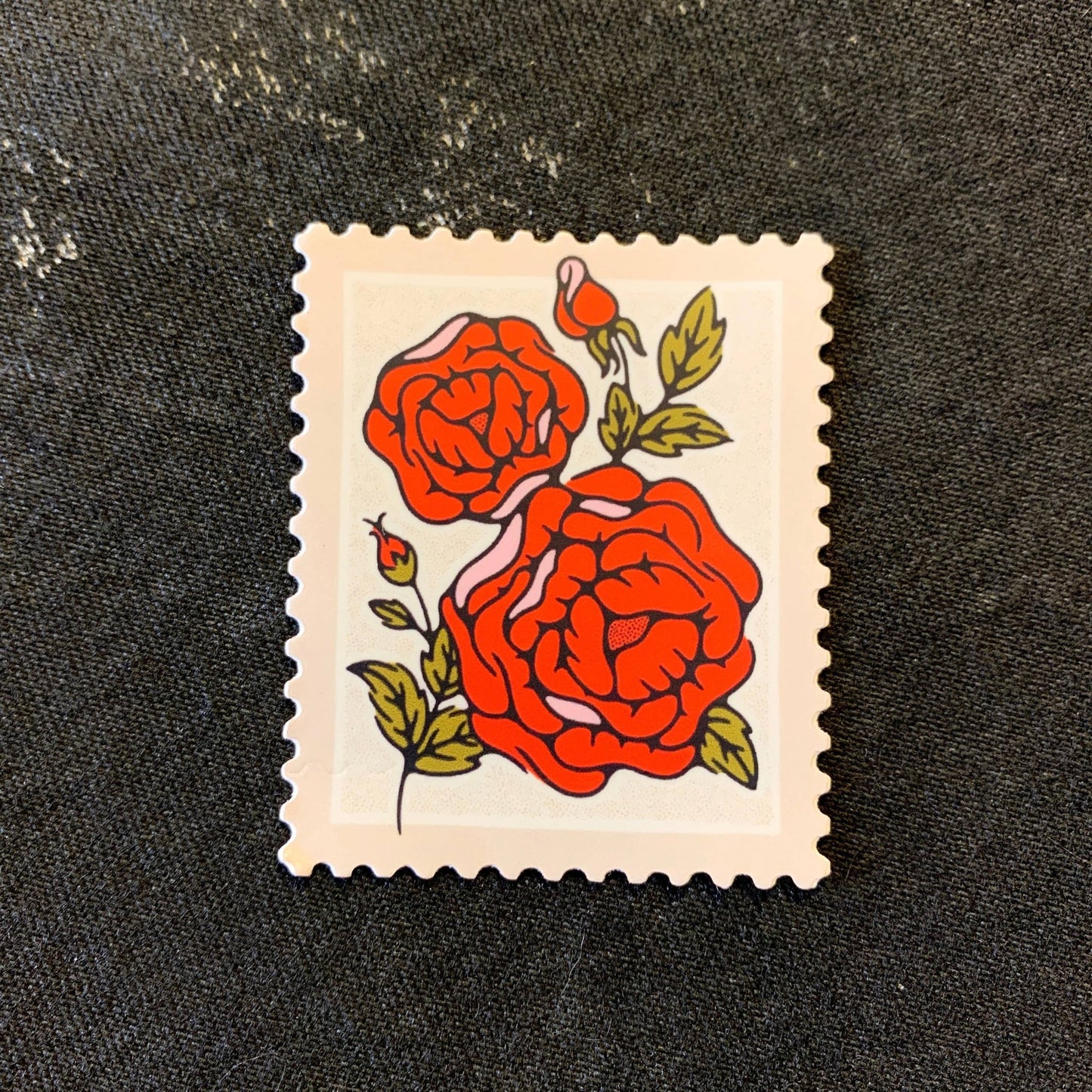 Rose Stamp Sticker - MST GoodsDecorative StickersHoundstooth Design + Supply Co