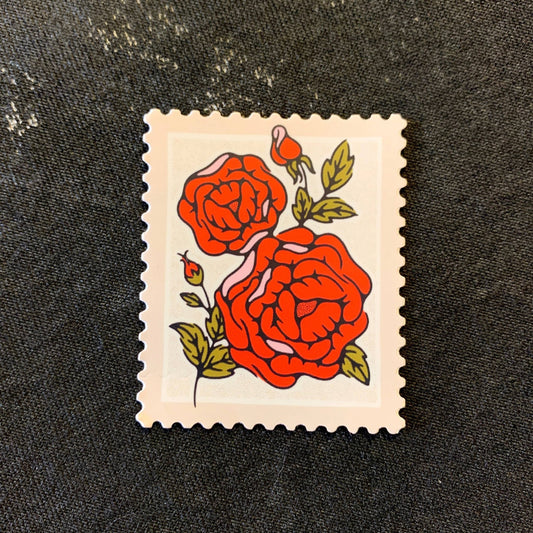 Rose Stamp Sticker - MST GoodsDecorative StickersHoundstooth Design + Supply Co