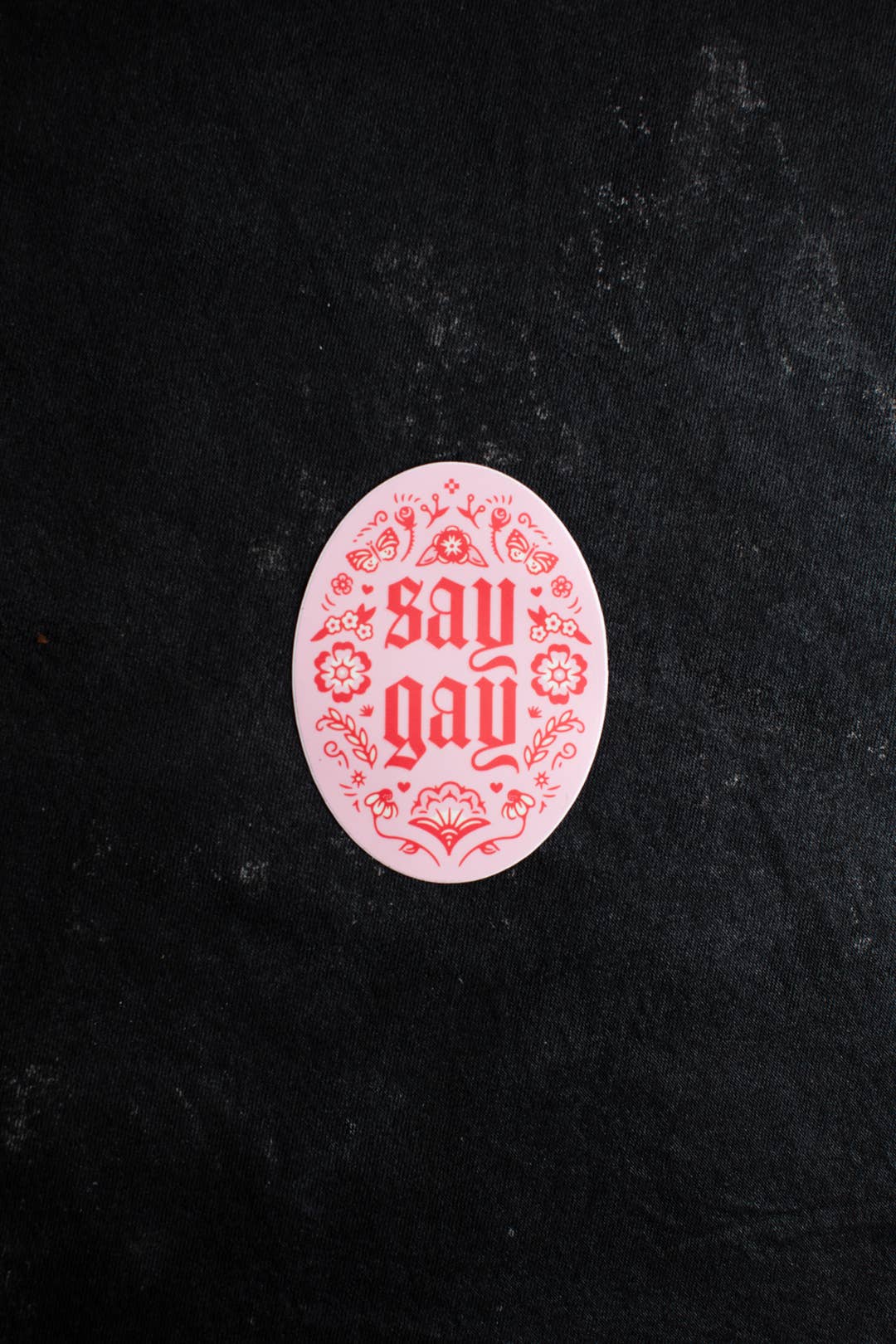 Say Gay Sticker - MST GoodsDecorative StickersHoundstooth Design + Supply Co