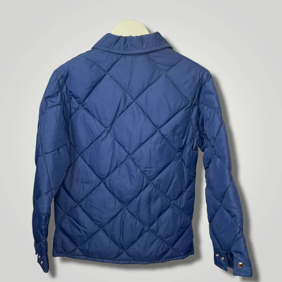 Vintage Quilted Down Coat
