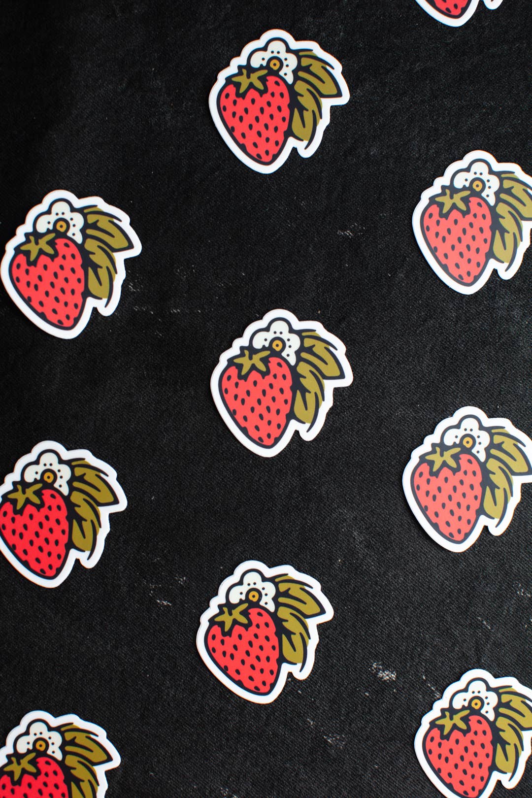 Strawberry Sticker - MST GoodsDecorative StickersHoundstooth Design + Supply Co