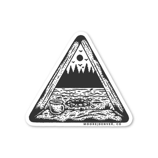 Tent View Sticker - MST GoodsDecorative StickersMoore Collection