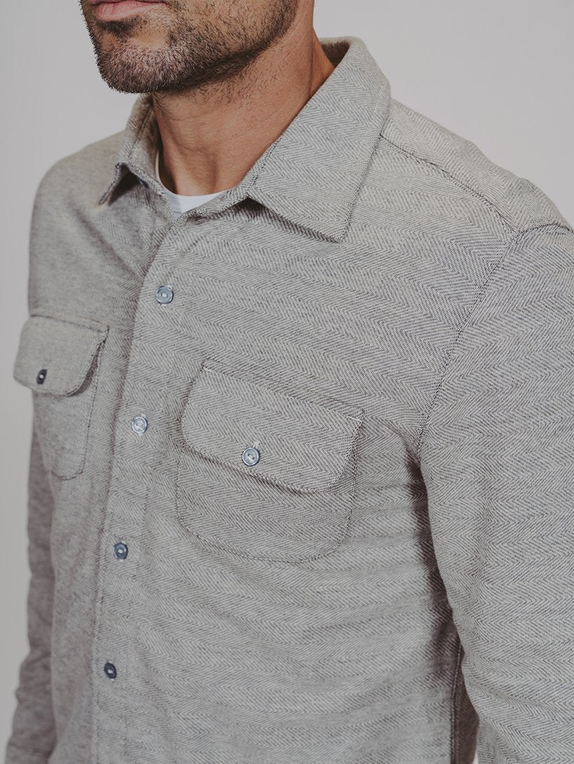 Textured Knit Shirt - MST GoodsShirts & TopsThe Normal Brand