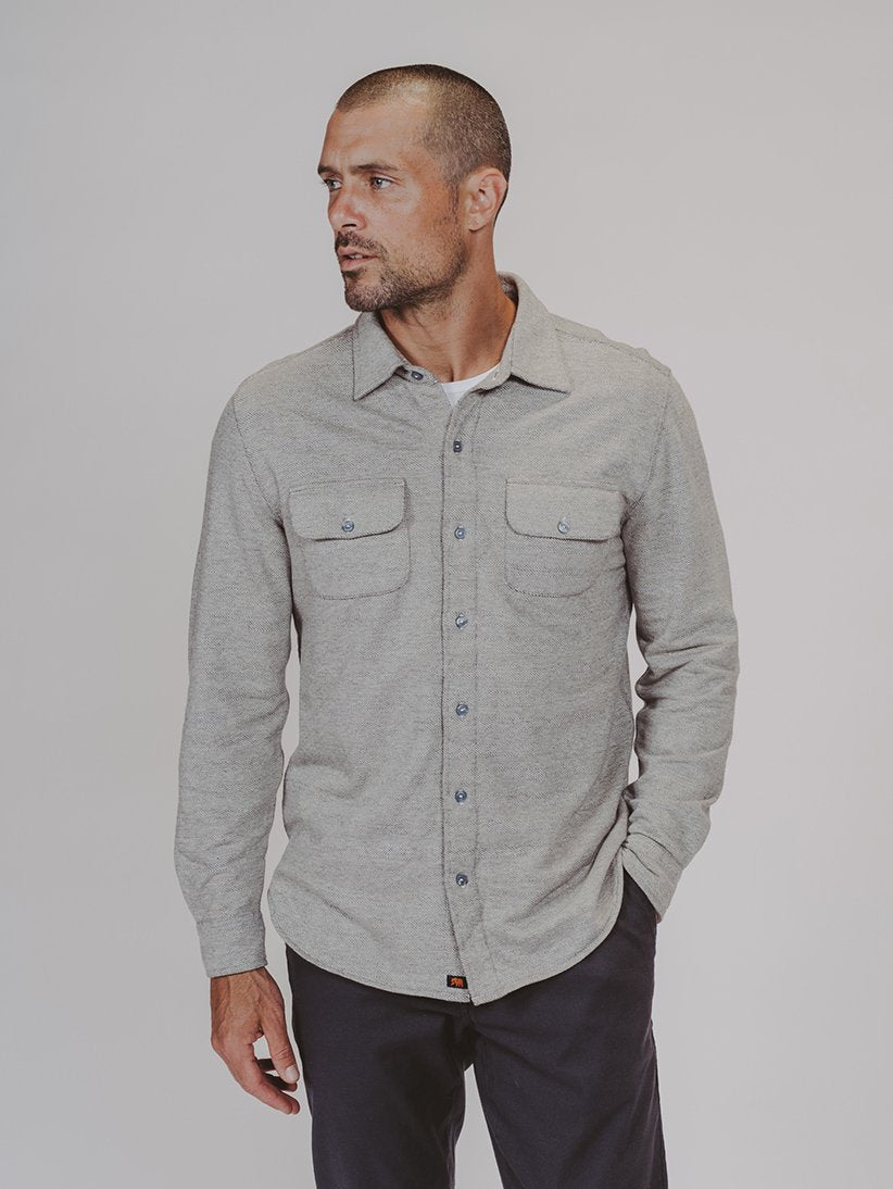 Textured Knit Shirt - MST GoodsShirts & TopsThe Normal Brand
