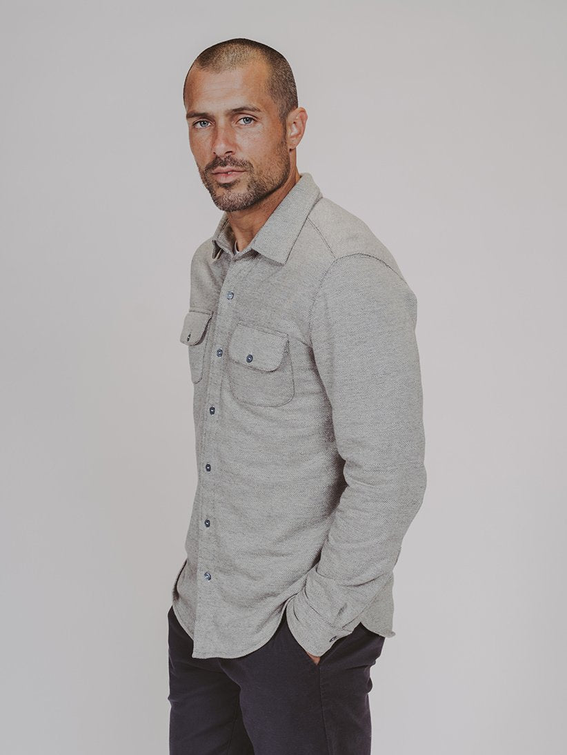 Textured Knit Shirt - MST GoodsShirts & TopsThe Normal Brand