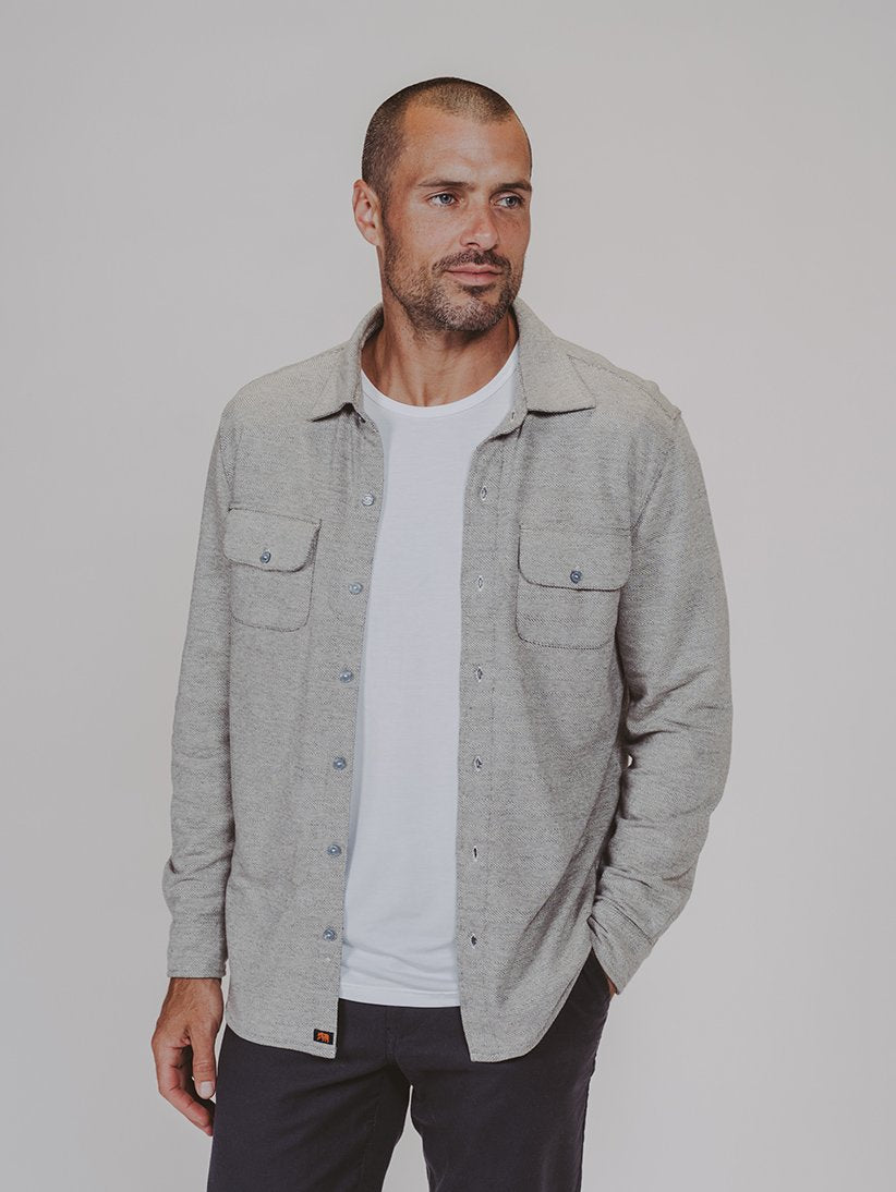 Textured Knit Shirt - MST GoodsShirts & TopsThe Normal Brand