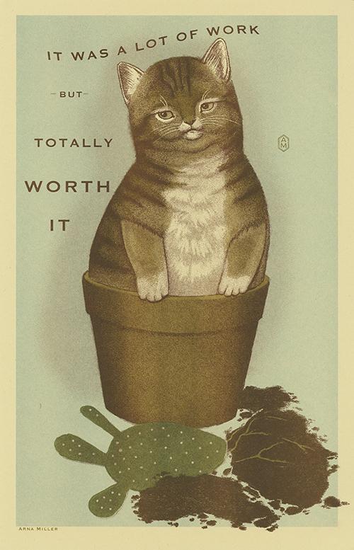 Totally Worth It Risograph - MST GoodsArt PrintArna Miller
