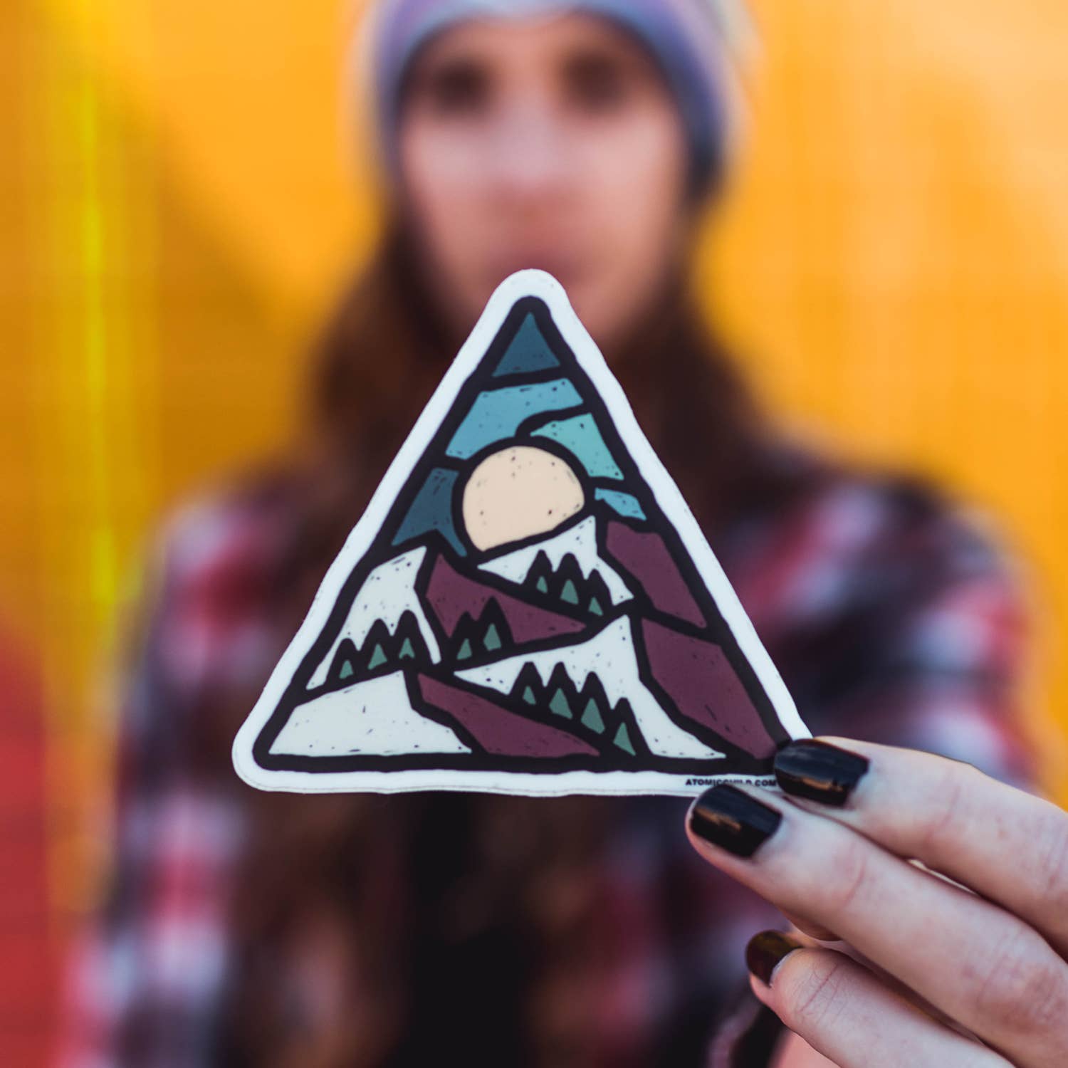 Triangle Mountain Sticker - MST GoodsDecorative StickersAtomicchild