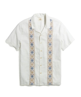 ARCHIVE EMBROIDERED SS SHIRT