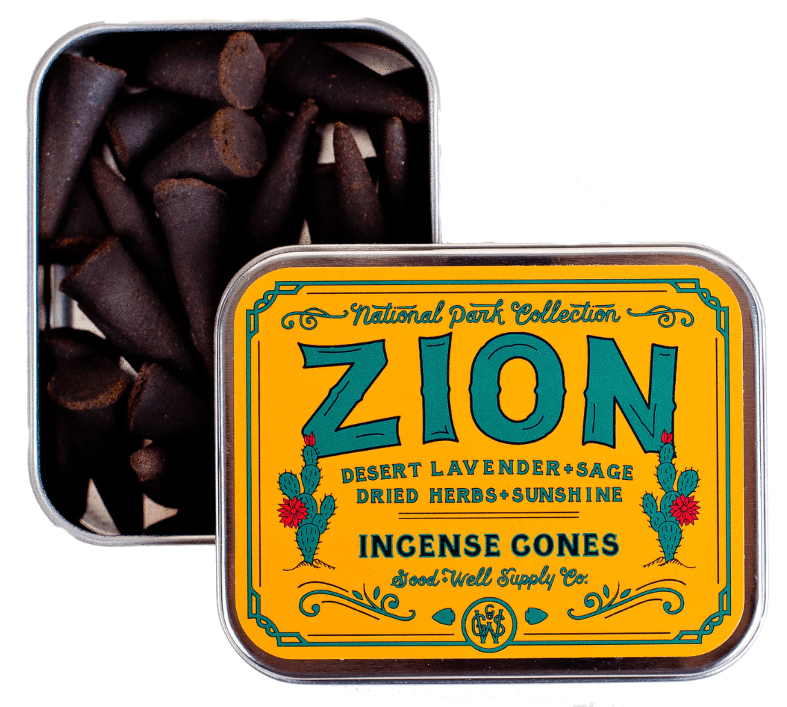 Zion Incense - Desert lavender, sage & dried herbs - MST GoodsGood & Well Supply Co.